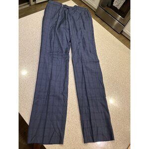 Men's Reserve Brand 100% Wool Plaid pants size 40x34 NWOT